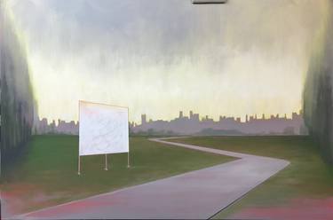 Original Contemporary Landscape Painting by Cveto Vidovic