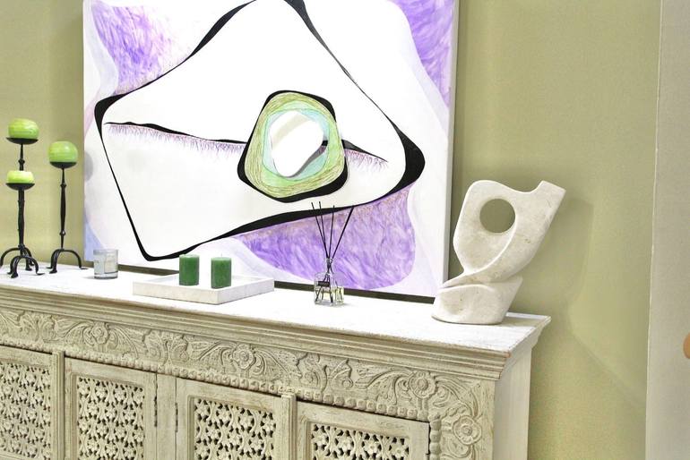 Original Abstract Expressionism Abstract Sculpture by Daniele Mele