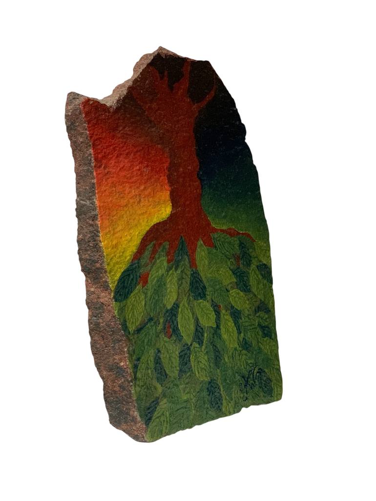 Original Symbolism Nature Sculpture by Katerina Ganibegovic