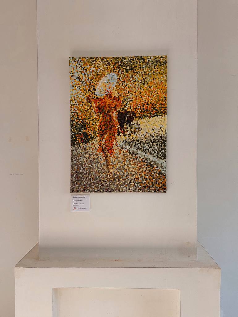 Original Impressionism Women Painting by Olia Aver