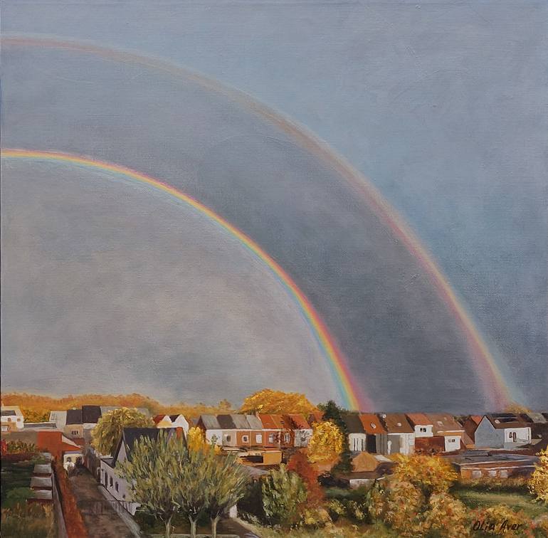 Original Realism Landscape Painting by Olia Aver