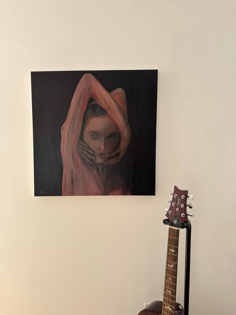 Original Symbolism Women Painting by Adam Langowski