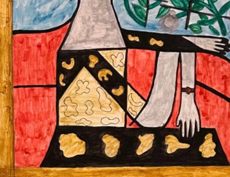 Original Abstract Women Painting by Athar Al - Faw By Fatima
