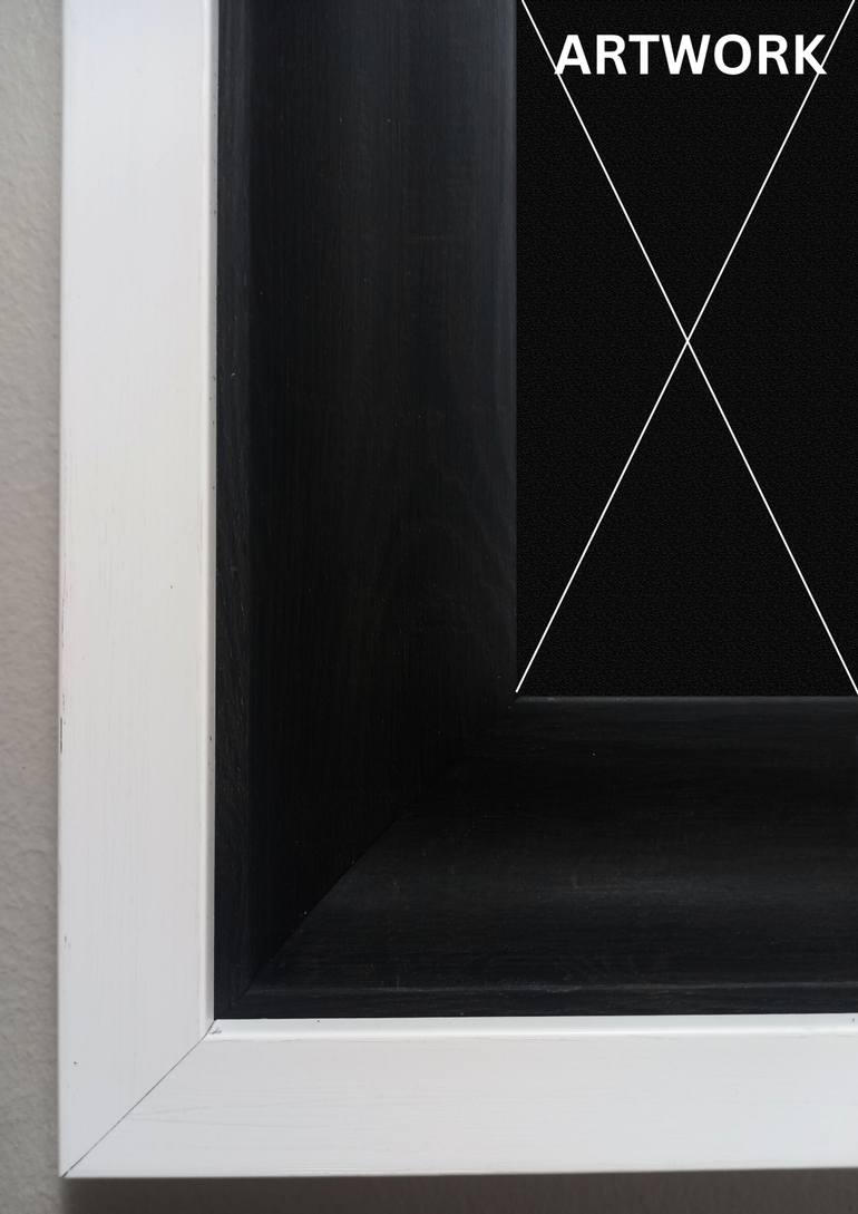 Original Black & White Abstract Drawing by Shawn Janse Van Rensburg