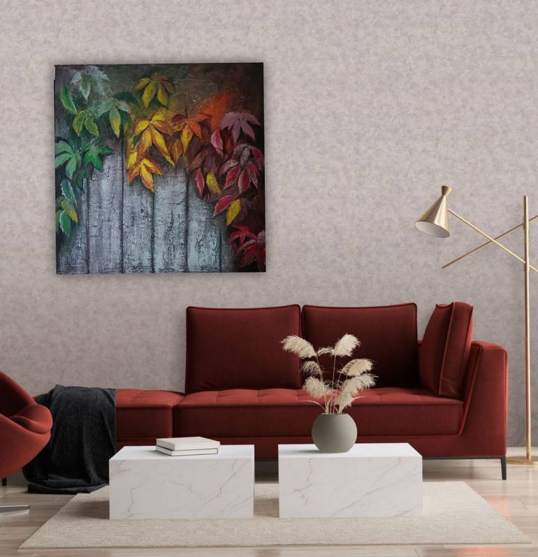Original Contemporary Garden Painting by Julia Okunska