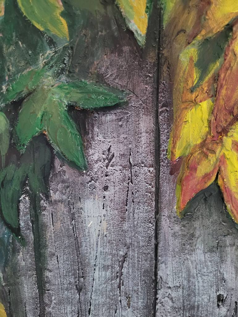 Original Contemporary Garden Painting by Julia Okunska