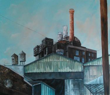 Print of Figurative Architecture Paintings by Gamze Olgun