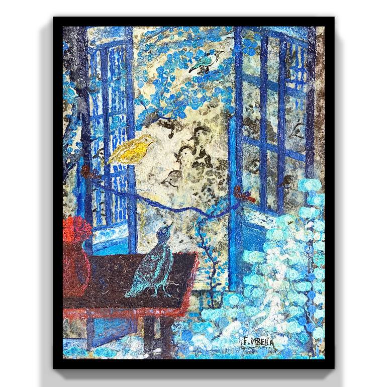 Original Contemporary Landscape Painting by Francis Mbella