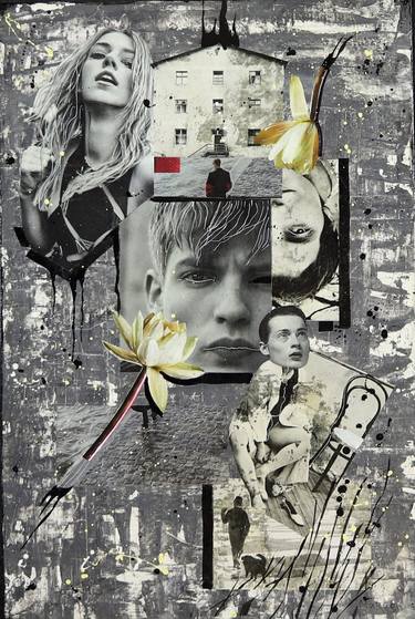 Original Fashion Collage by Maryna Hromenko