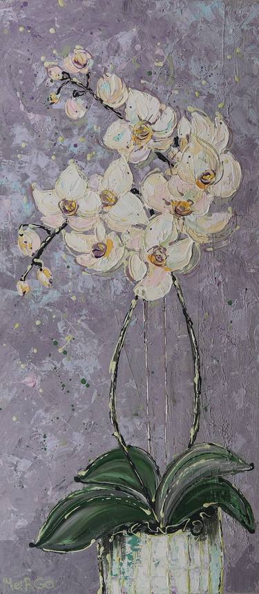 Original Floral Paintings by Maryna Hromenko