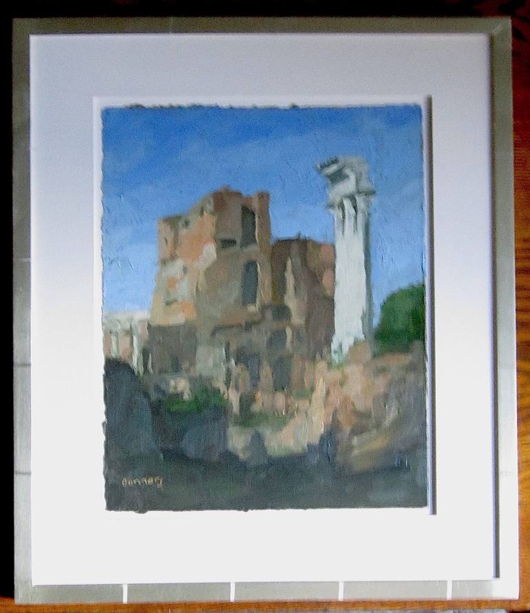 Original Fine Art Architecture Painting by Patrick Connors