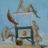 Capriccio: Men at the Beach, No. 3 by Patrick Connors