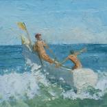 Capriccio: Men at the Beach, No. 4 by Patrick Connors