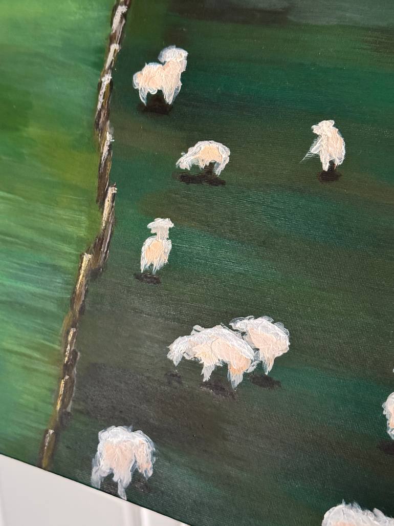 Original Minimalism Nature Painting by Elle Rosenfeld