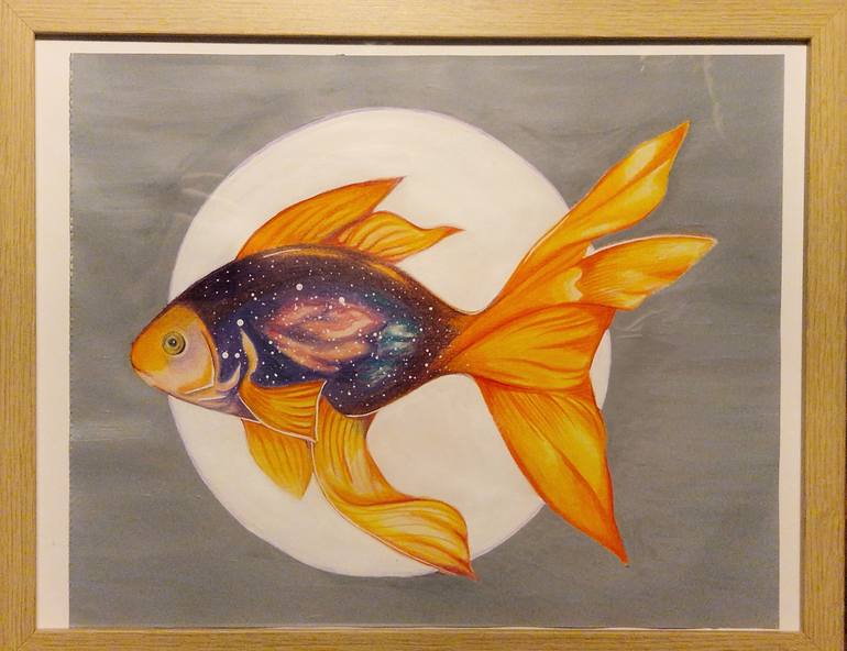 Original Modernism Animal Drawing by Starfield Starfield