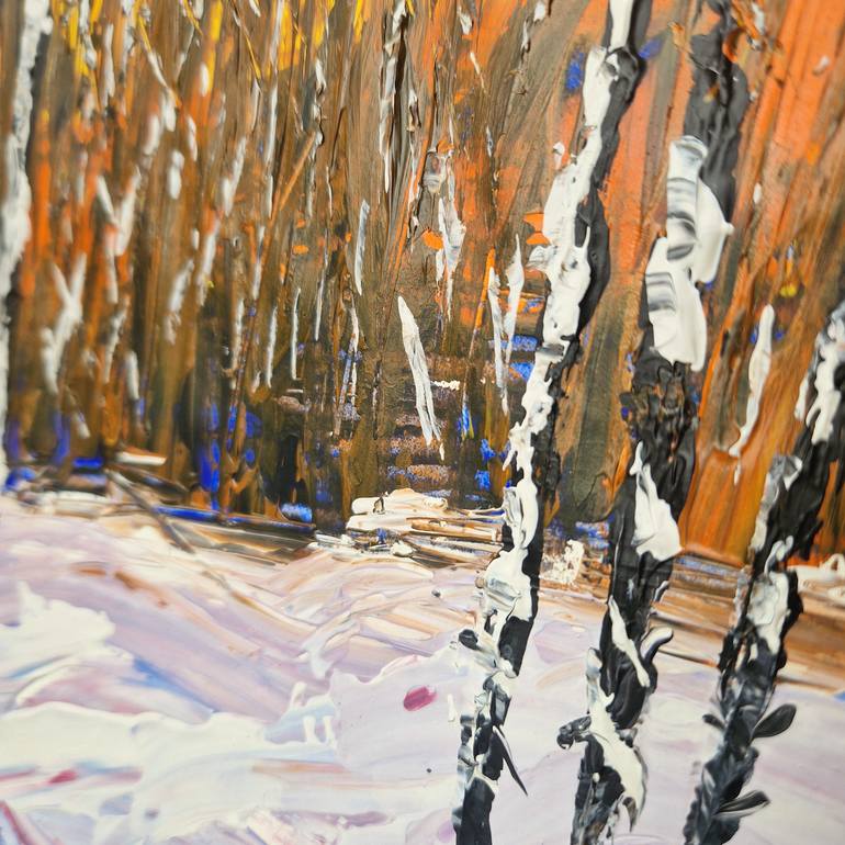 Original Contemporary Landscape Painting by Evgeniya Ersoy
