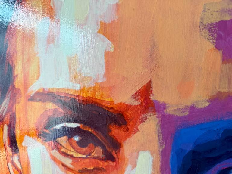 Original Expressionism Women Painting by Micjan Art