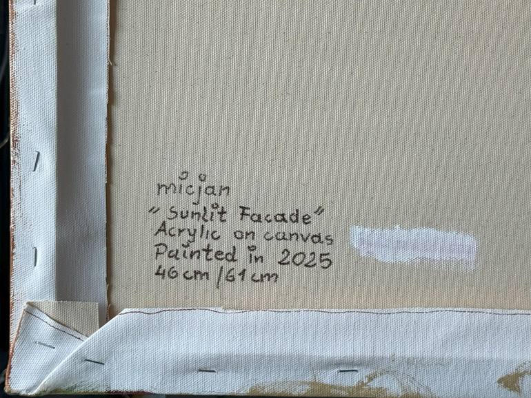 Original Contemporary Architecture Painting by Micjan Art