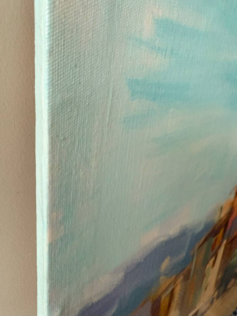 Original Contemporary Architecture Painting by Micjan Art