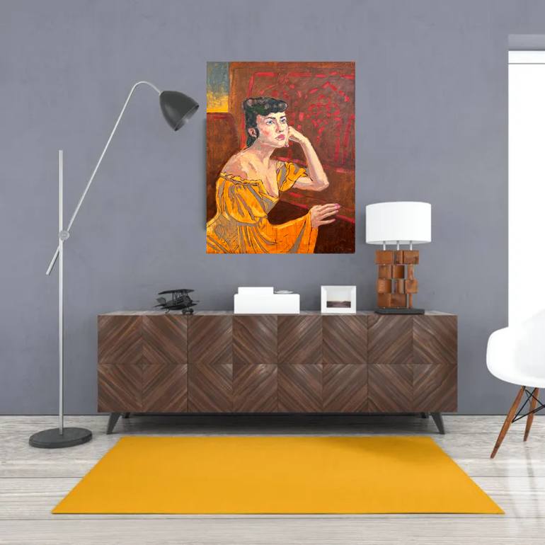 Original Contemporary Women Painting by Mariia Dvigunova