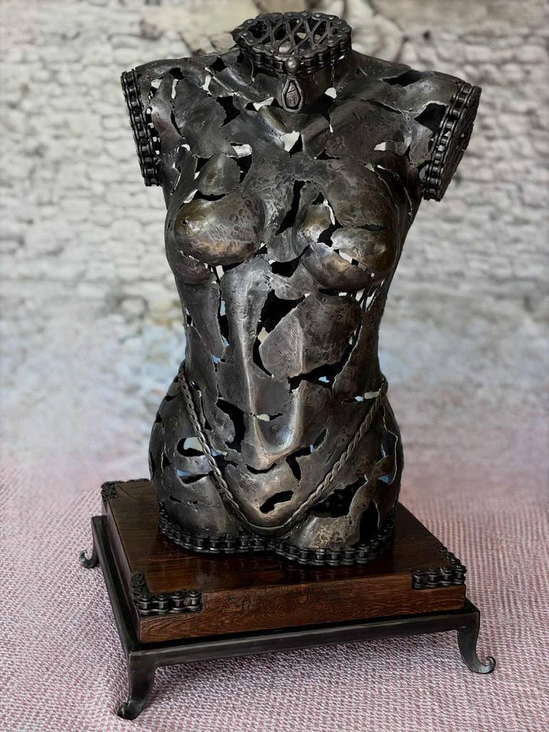 Original Figurative Body Sculpture by Sandro Basharuli
