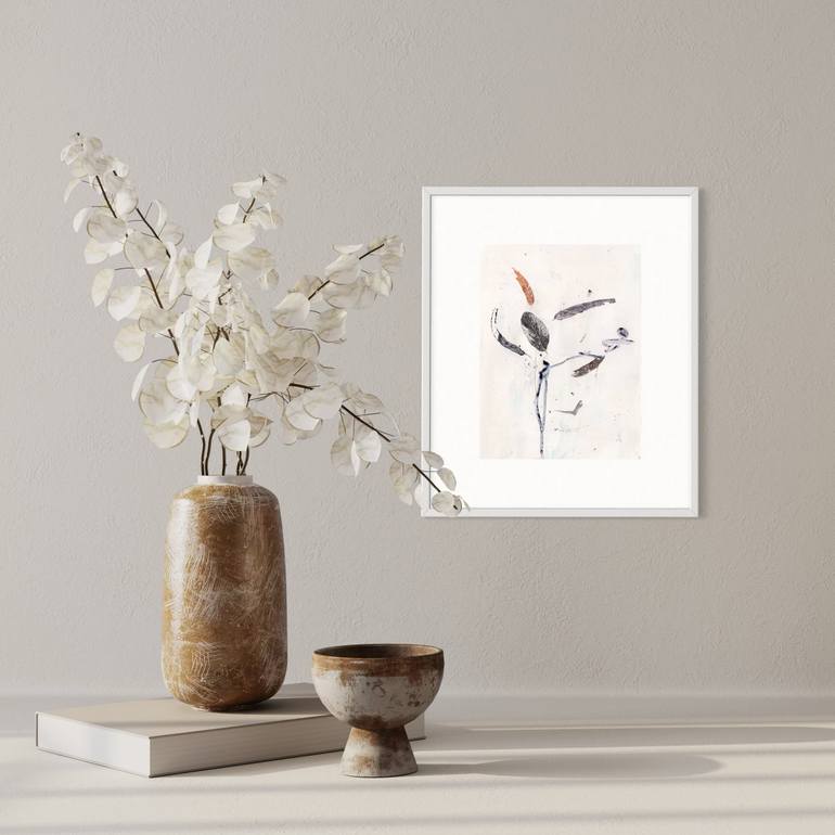 Original Contemporary Floral Painting by Gitta Pardoel