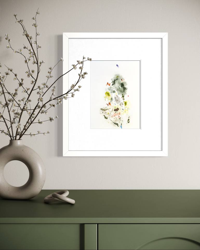 Original Contemporary Botanic Mixed Media by Gitta Pardoel