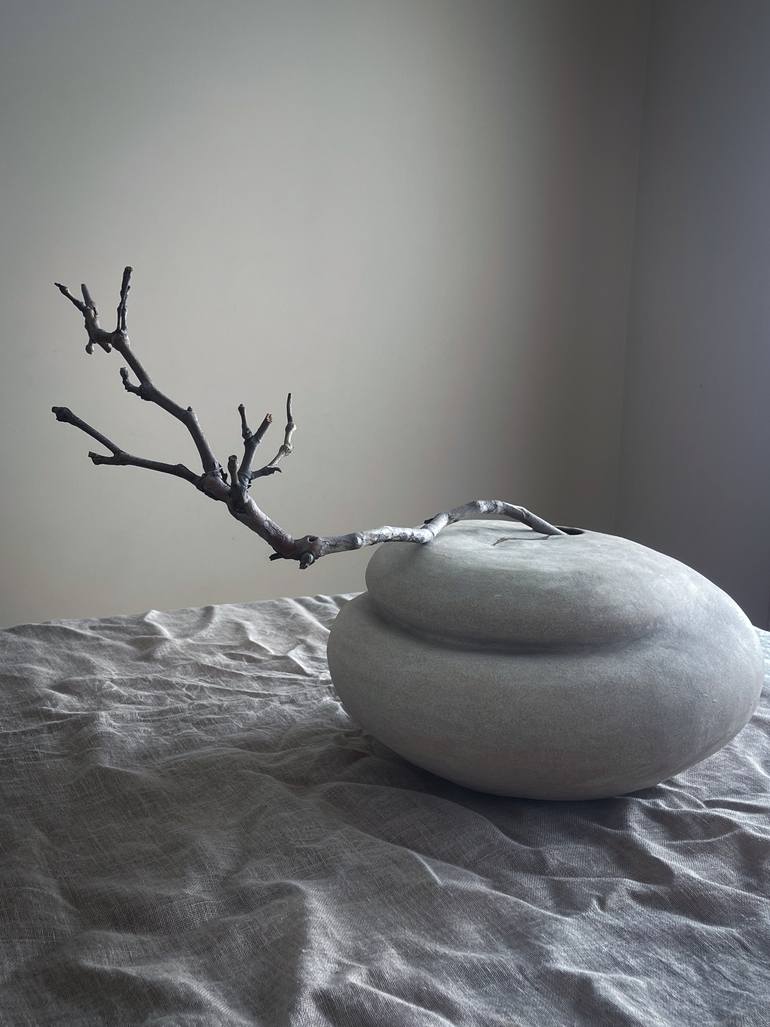 Original Minimalism Abstract Sculpture by Natasha Yaroshenko