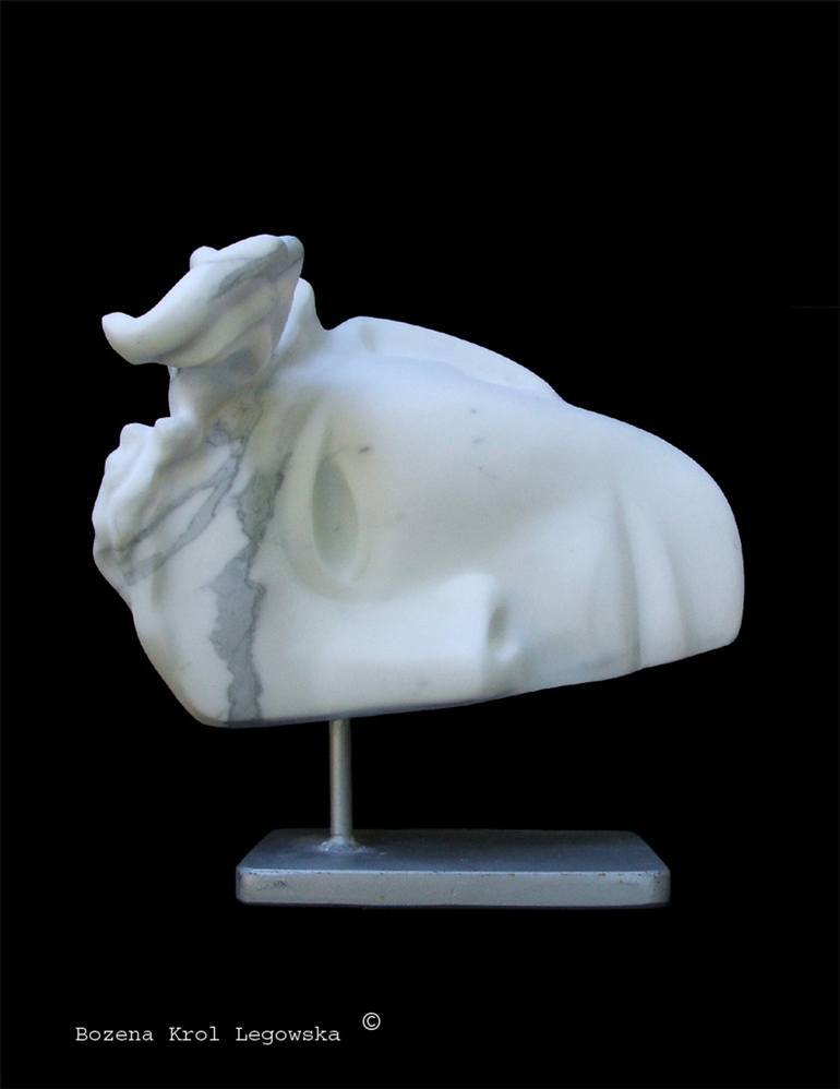 Original Abstract Sculpture by Bozena Krol Legowska