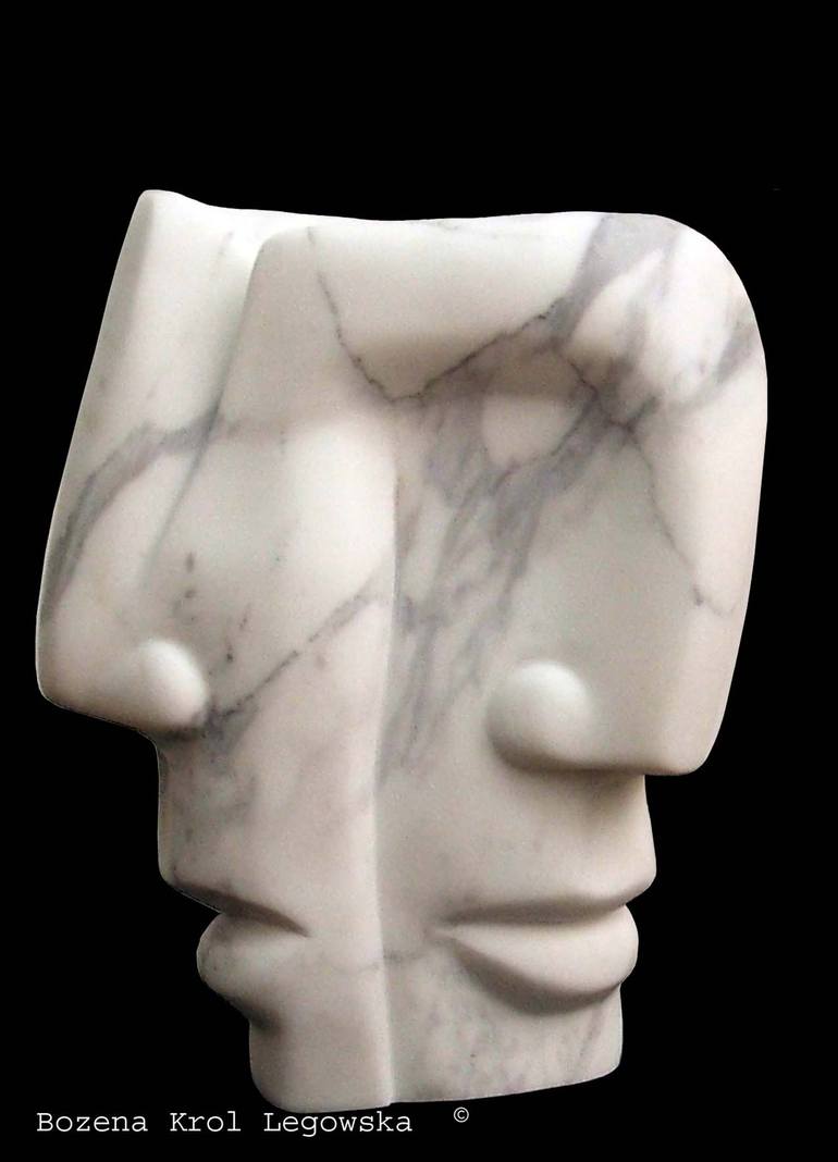 Original Abstract Sculpture by Bozena Krol Legowska