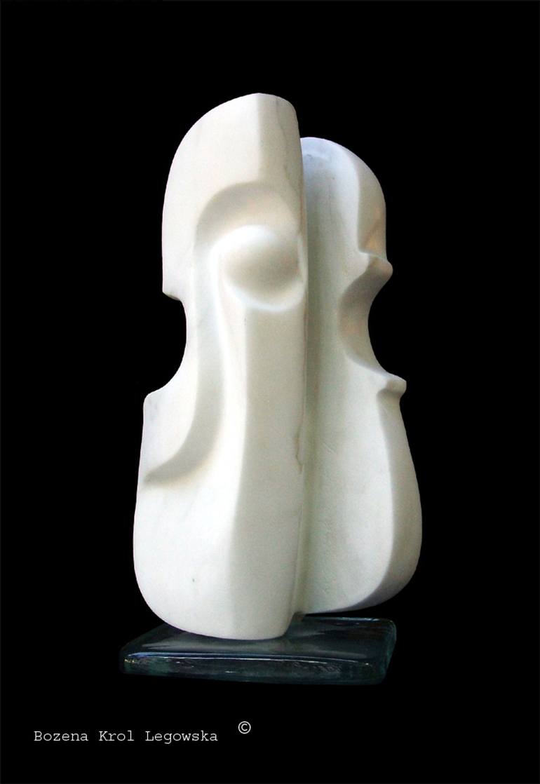 Original Abstract Sculpture by Bozena Krol Legowska