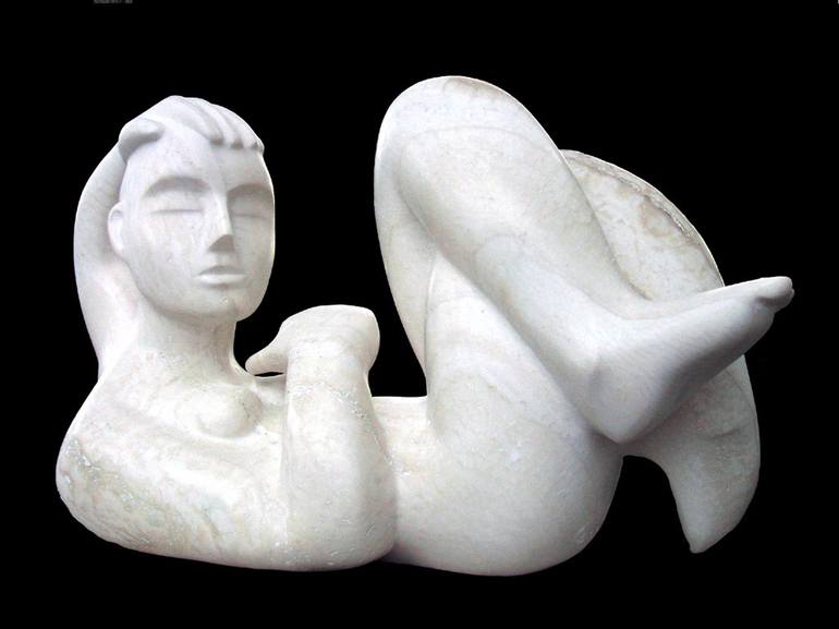 Original Abstract Sculpture by Bozena Krol Legowska