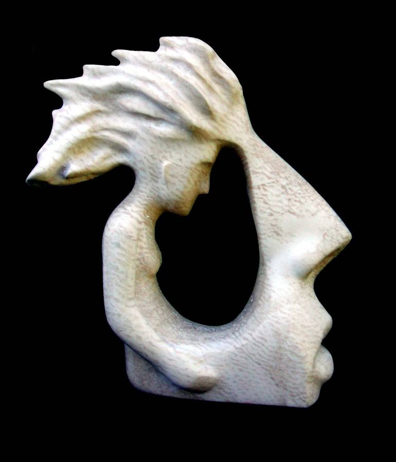 Original Abstract Sculpture by Bozena Krol Legowska