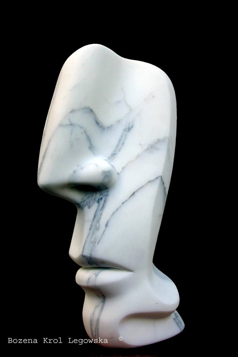 Original Abstract Sculpture by Bozena Krol Legowska