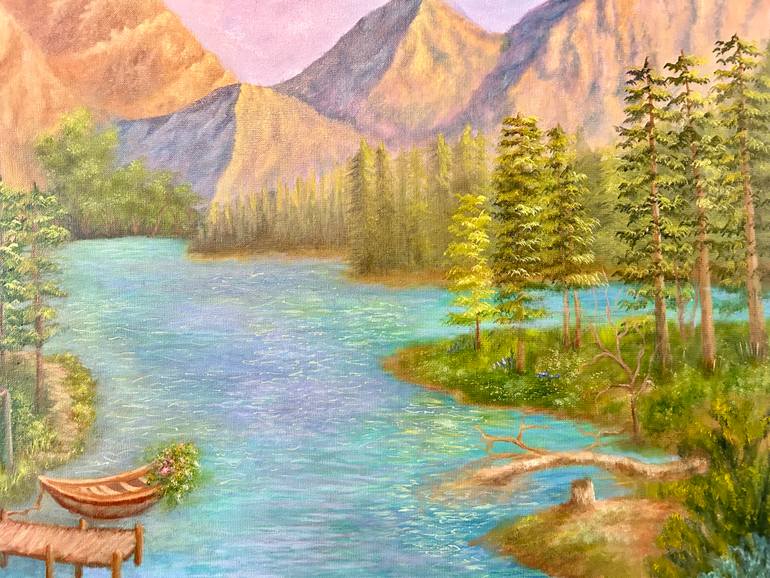 Original Contemporary Landscape Painting by Ellie Vo