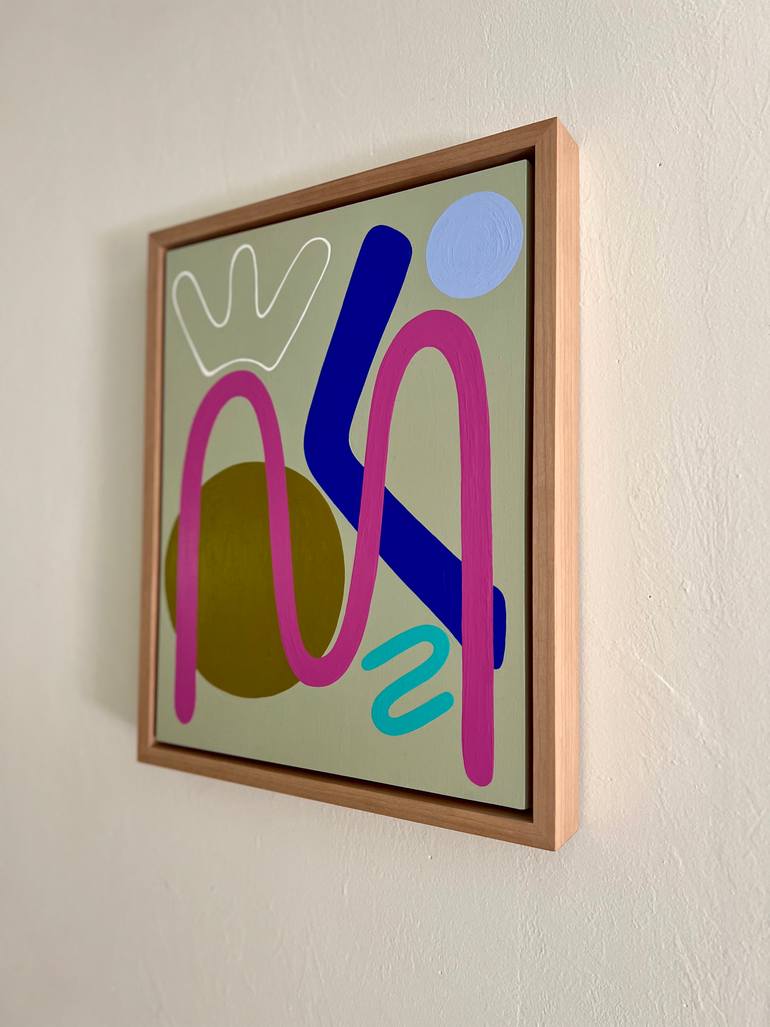 Original Contemporary Abstract Painting by Theresa Hong