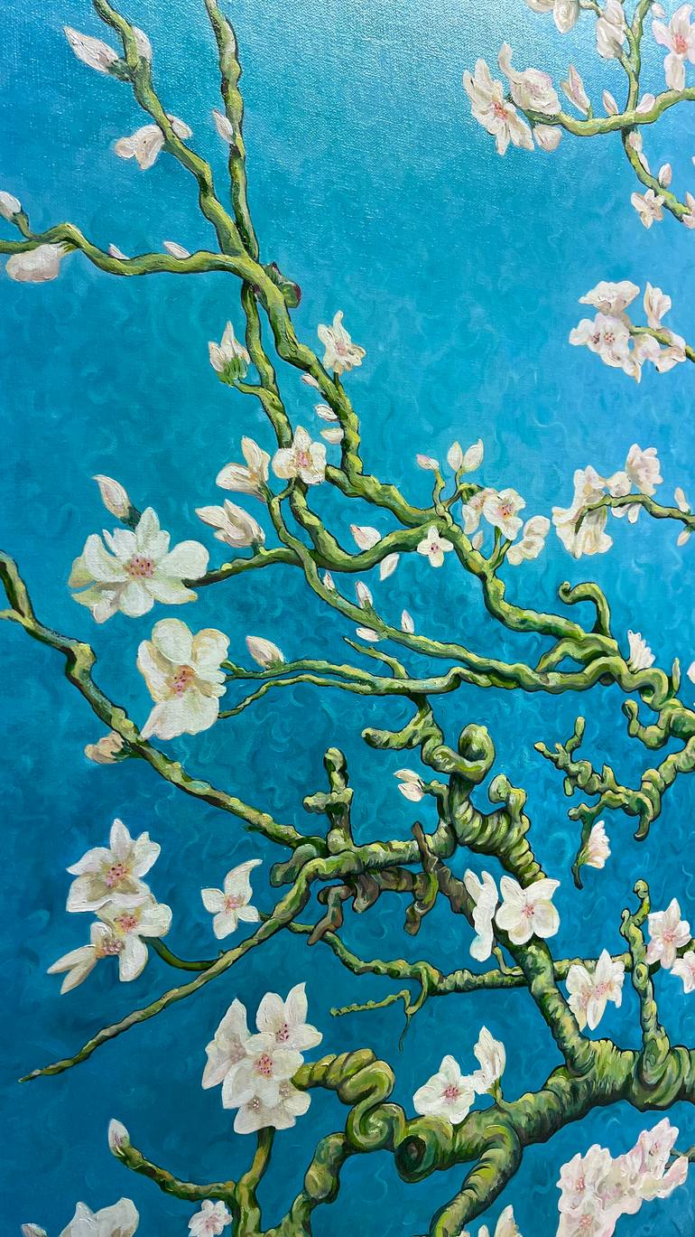 Original Impressionism Floral Painting by Rob Gardiner