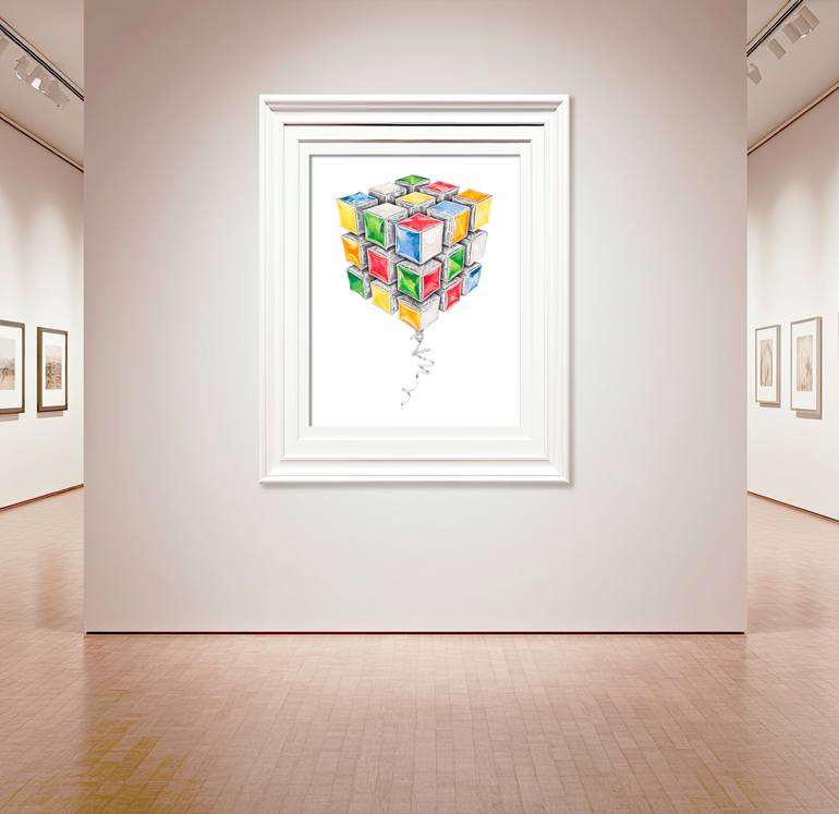 Original Artificial Intelligence Pop Culture/Celebrity Drawing by Rob Gardiner