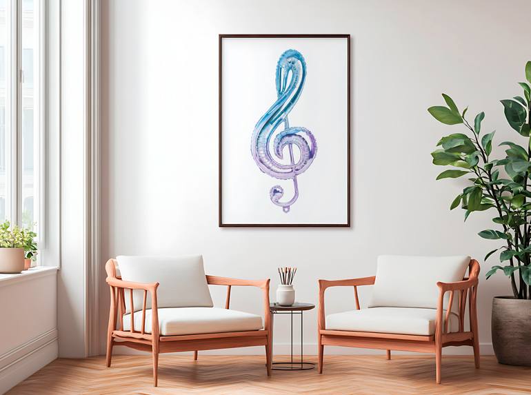 Original Conceptual Music Drawing by Rob Gardiner