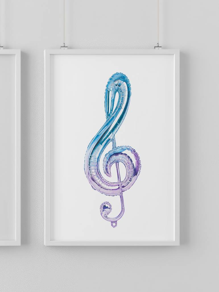 Original Conceptual Music Drawing by Rob Gardiner