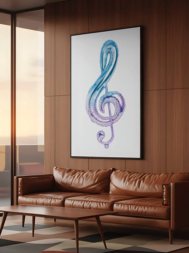 Original Conceptual Music Drawing by Rob Gardiner