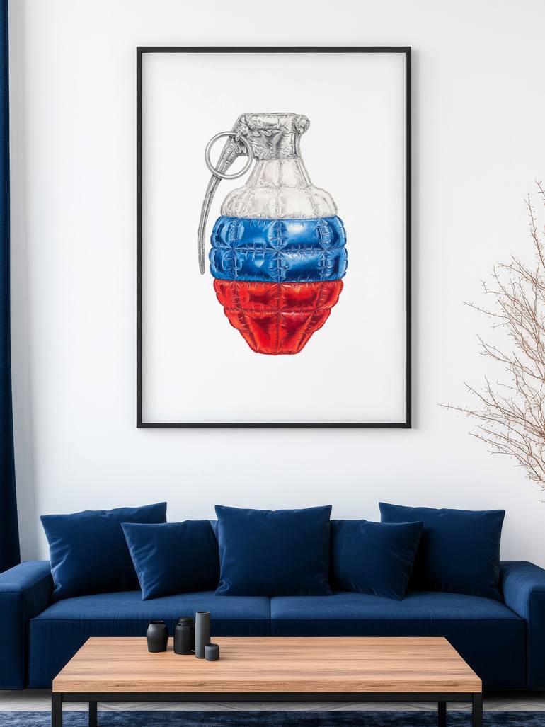 Original Contemporary Politics Drawing by Rob Gardiner