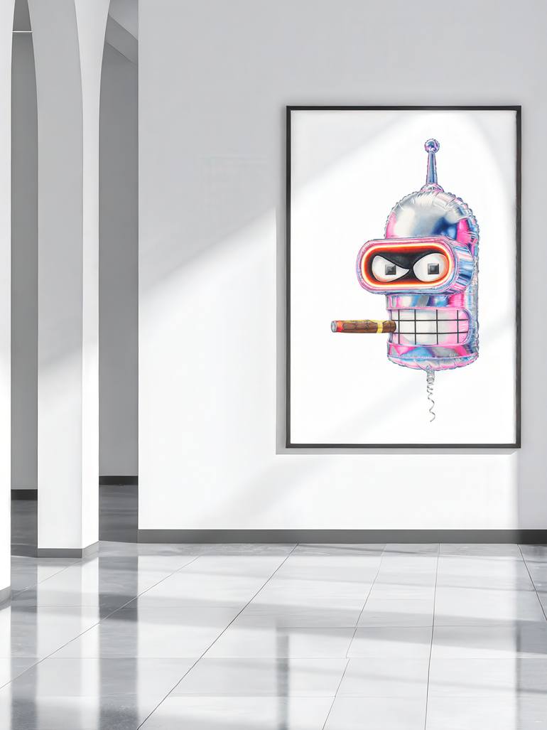 Original Contemporary Cartoon Drawing by Rob Gardiner