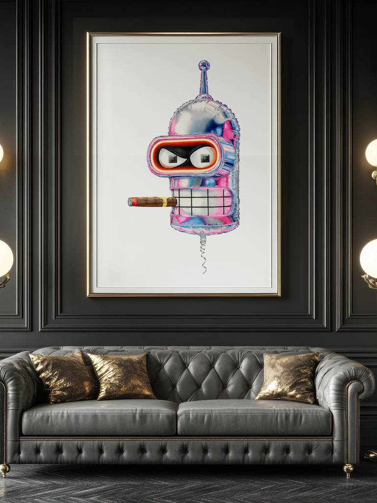 Original Contemporary Cartoon Drawing by Rob Gardiner