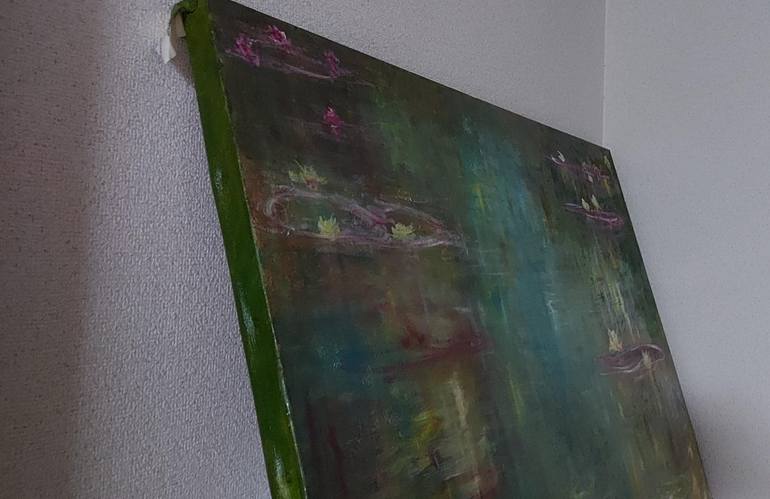 Original Abstract Landscape Painting by Koko Minato