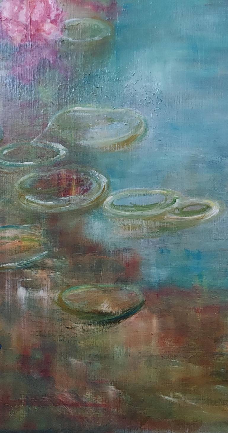 Original Abstract Landscape Painting by Koko Minato