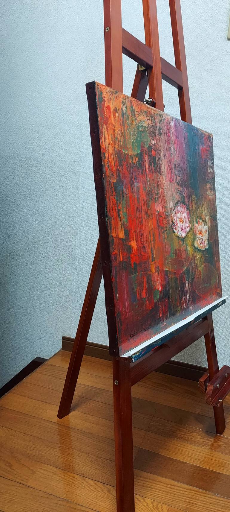 Original Abstract Landscape Painting by Koko Minato