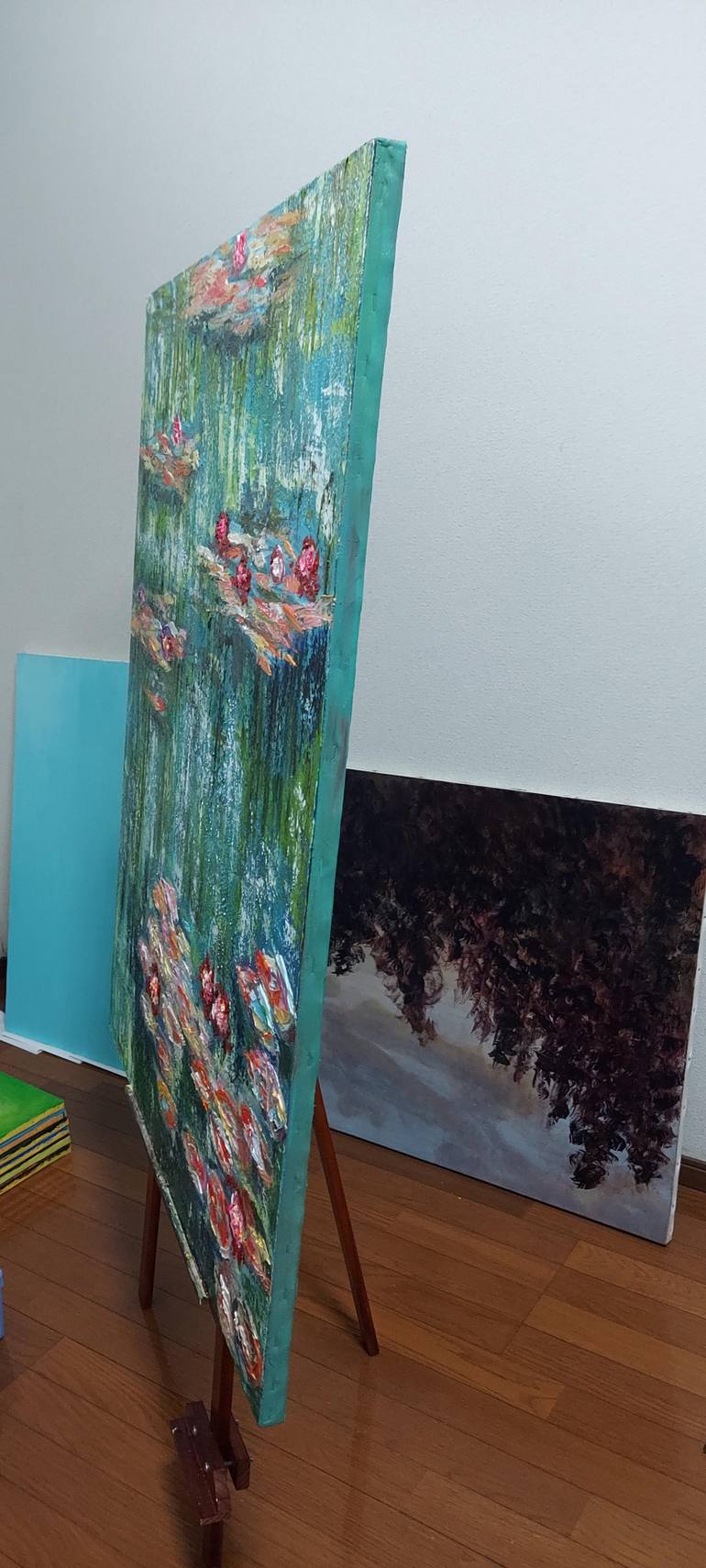 Original Abstract Landscape Painting by Koko Minato