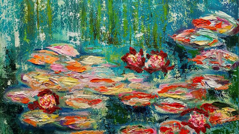 Original Abstract Landscape Painting by Koko Minato