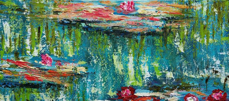 Original Abstract Landscape Painting by Koko Minato